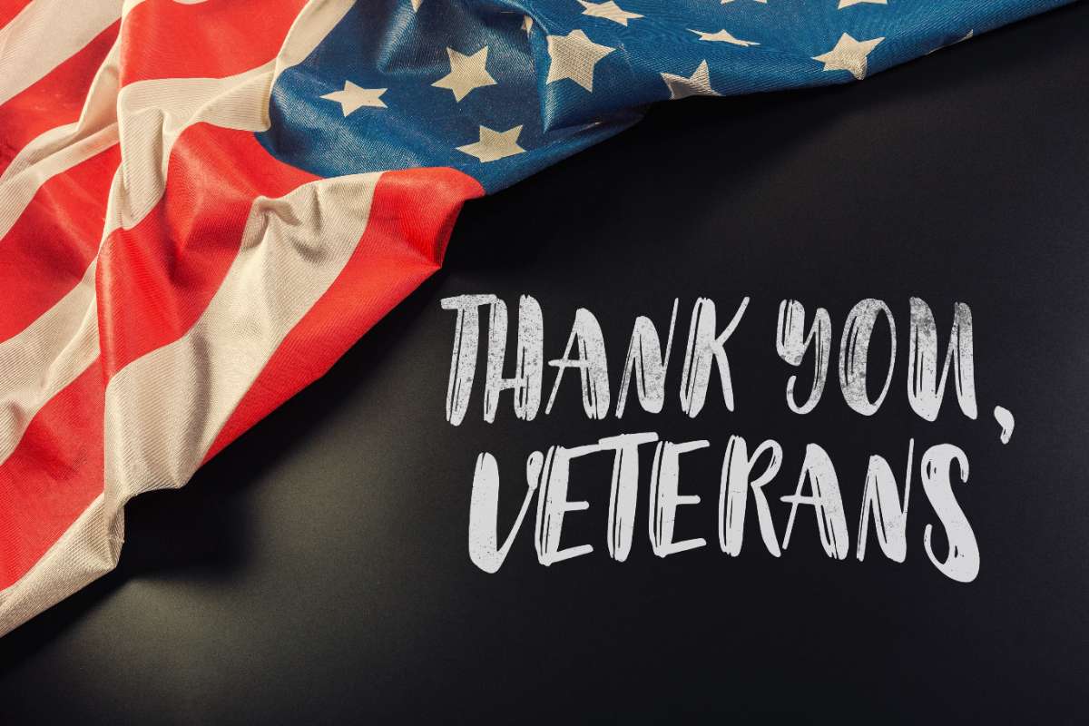 thank you Veterans Day Massage in Trinity FL